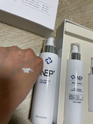 SOONWITH 순위드 NEP+ 스킨케어 3종 세트 — 5점을 준 리뷰어가 2021년 3월 올린 사용 사진