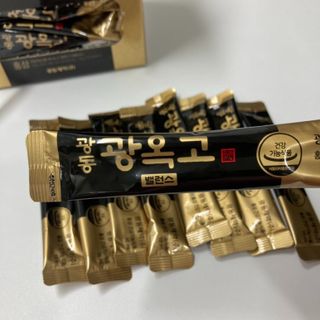 광동생활건강 MF[광동] 식약처 기능성 인정 건강기능식품, 광동 광옥고 밸런스 10mL * 100포 — 5점을 준 리뷰어가 2024년 6월 올린 사용 사진