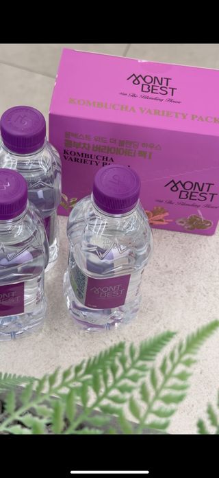 몽베스트 릴스  [MONTBEST] 330mL 20병 & 블랜딩 콤부차 새콤 4종 — 5점을 준 리뷰어가 2024년 10월 올린 사용 사진
