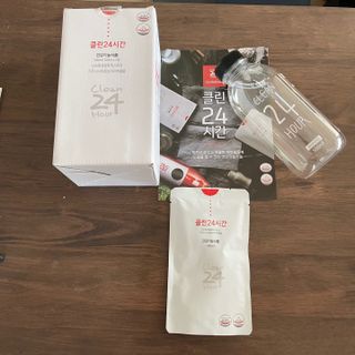 클린24시간 1BOX(5포) + 전용보틀(500ml) — 4.5점을 준 리뷰어가 2023년 2월 올린 사용 사진