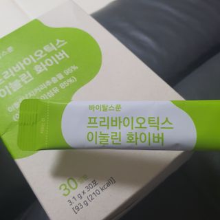 바이탈스푼 프리바이오틱스 이눌린 화이버 — 4.5점을 준 리뷰어가 2021년 6월 올린 사용 사진