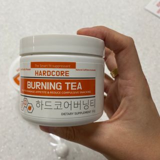 뉴트리션팩토리 하드코어버닝티 오리지널 — 5점을 준 리뷰어가 2021년 10월 올린 사용 사진