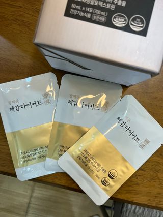 보의당 왕혜문 체감다이어트 — 5점을 준 리뷰어가 2022년 3월 올린 사용 사진