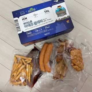 [테이스티나인] [레디잇x부루마불] 부어스트 바베큐 플래터 1000g — 5점을 준 리뷰어가 2022년 5월 올린 사용 사진