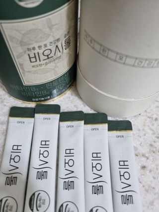 모힐바이오 비오시톨 - 하루 한 포 관리하는 건강한 습관 — 5점을 준 리뷰어가 2021년 12월 올린 사용 사진