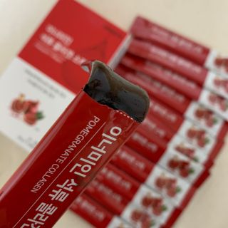 이너미인 석류 콜라겐 스틱 — 5점을 준 리뷰어가 2021년 1월 올린 사용 사진