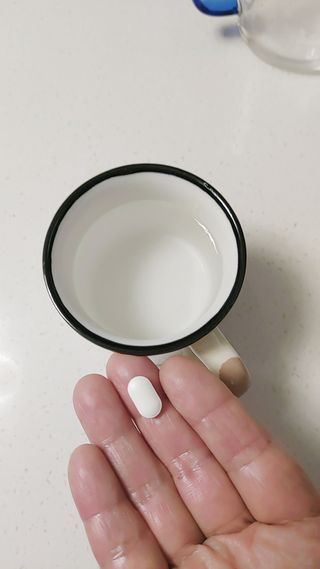 뉴트리션팩토리 비타프렙 바이탈디 비타민D 500mg — 4점을 준 리뷰어가 2021년 7월 올린 사용 사진