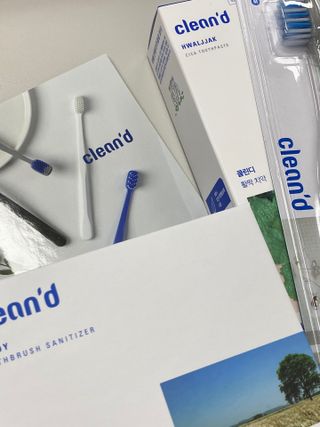 주식회사 클린디 [클린디] 찝찝한 칫솔은 이제 그만, 살균과 건조기능 칫솔살균건조기로 더욱 뽀송하게🦷 — 5점을 준 리뷰어가 2021년 12월 올린 사용 사진
