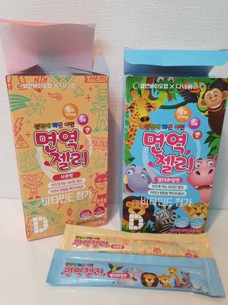 다나음 셀렌에 빠진 아연면역젤리 열대과일맛+사과맛 — 5점을 준 리뷰어가 2023년 6월 올린 사용 사진
