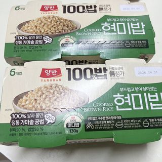 [구매평]양반 동원 양반 100밥 현미밥, 130g, 12개 — 5점을 준 리뷰어가 2025년 4월 올린 사용 사진