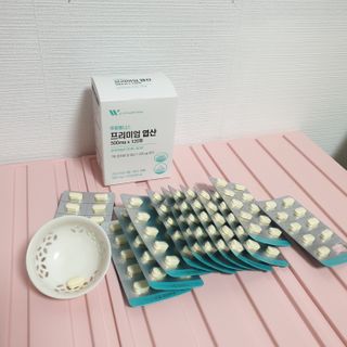 [푸름웰니스] 프리미엄 엽산 (500mgX120정) — 5점을 준 리뷰어가 2022년 5월 올린 사용 사진