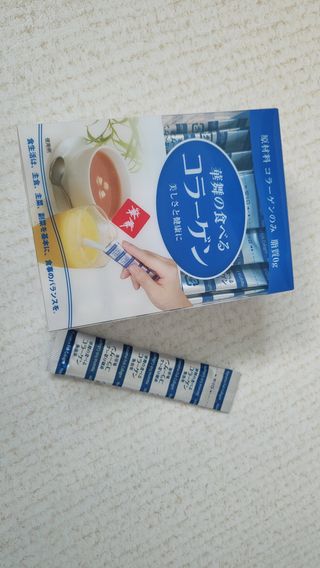 하나마이 100 프로 저분자 피쉬콜라겐 — 4점을 준 리뷰어가 2023년 3월 올린 사용 사진