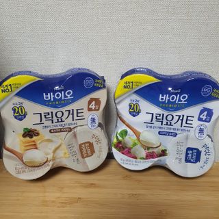 매일바이오 그릭요거트 오리지널 플레인 4개, 로스터리 커피믹스 4개 — 5점을 준 리뷰어가 2021년 12월 올린 사용 사진
