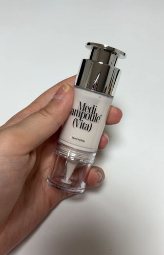 📷프리 (인스타체험단) [밀리밀리] 메디 앰플 비타 15ml — 5점을 준 리뷰어가 2025년 9월 올린 사용 사진