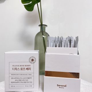 세렌디뷰티_이너뷰티 티톡스 로즈 베리 — 5점을 준 리뷰어가 2021년 3월 올린 사용 사진