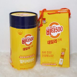 광동생활건강 프리 [광동] VB와 VC를 함유한 멀티 비타민 비타 500 데일리 스틱 180포 — 5점을 준 리뷰어가 2022년 6월 올린 사용 사진