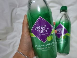 몽베스트 Montbest with Sparkling water Lime20병 — 5점을 준 리뷰어가 2021년 10월 올린 사용 사진