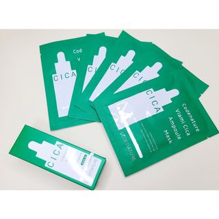 코드네이처 비아미 시카 더블 앰플 과 마스크[5장] — 5점을 준 리뷰어가 2021년 6월 올린 사용 사진