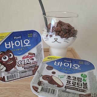 매일바이오 토핑요거트 — 5점을 준 리뷰어가 2021년 5월 올린 사용 사진