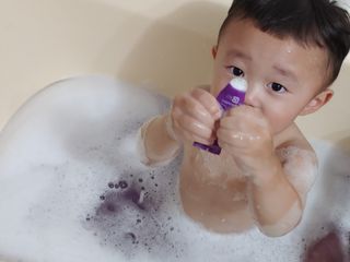 버블데이 배쓰밤 거품입욕제 버블바 6종 — 5점을 준 리뷰어가 2021년 8월 올린 사용 사진