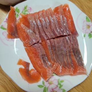 밸런스 다이어트랩 밸다랩 프리미엄 훈제연어 슬라이스 120g — 5점을 준 리뷰어가 2023년 5월 올린 사용 사진