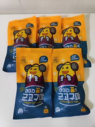 해뜨온 간편달콤 아이스 꿀맛군고구마80gx10개 — 5점을 준 리뷰어가 2021년 10월 올린 사용 사진