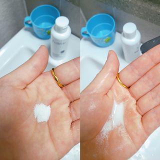 프리타임1 프리타임 파파야 엔자임 워시, 파우더 페이스 폼 클렌저 — 5점을 준 리뷰어가 2023년 4월 올린 사용 사진