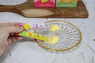 비타앤C 레몬맛, 망고맛 — 5점을 준 리뷰어가 2021년 7월 올린 사용 사진
