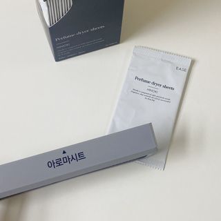 [이즈라이프코스메틱] 퍼퓸 드라이어 시트 히노끼향  or 블랑향 2중 택1 30매 — 5점을 준 리뷰어가 2021년 6월 올린 사용 사진