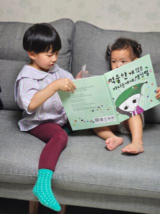 바니눈 마음그래프와 동화책 세트 — 4점을 준 리뷰어가 2023년 9월 올린 사용 사진