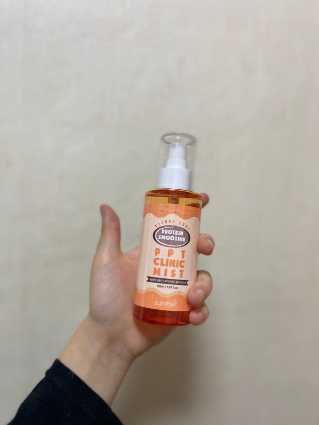[썸헤어] 프로틴 스무디 클리닉 미스트 150ml 리뷰 사진