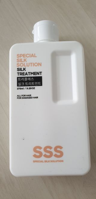 트리플에스 탈모 샴푸 275ml + 실크 트리트먼트 275ml — 5점을 준 리뷰어가 2021년 3월 올린 사용 사진