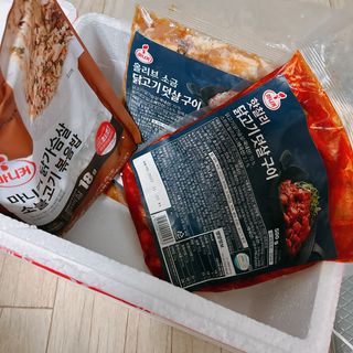 (주)마니커 마니커 닭고기 덧살구이 2종(올리브소금&핫칠리) [냉동 500g] — 5점을 준 리뷰어가 2022년 12월 올린 사용 사진