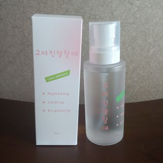 [시카앰플] 묘오한 고마진정할때 진정 스프레이 앰플 150ml — 5점을 준 리뷰어가 2021년 3월 올린 사용 사진