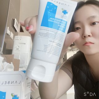 랑벨 수퍼내츄럴 아쿠아 수딩 크림 100ml — 4점을 준 리뷰어가 2022년 4월 올린 사용 사진