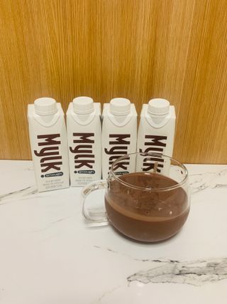 이너프 뮐크 초콜릿맛 — 4.5점을 준 리뷰어가 2022년 10월 올린 사용 사진