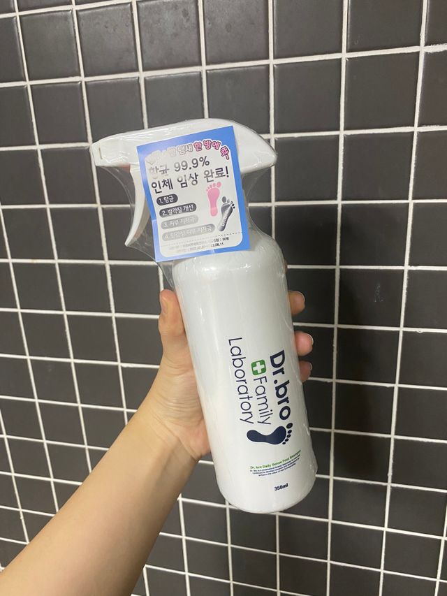 [닥터브로] 데일리센스 풋샴푸 리뷰 사진