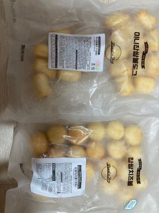 Dog&Ball 독앤볼 [Dog&Ball] 미니찹쌀볼도그 찹쌀치즈볼 — 5점을 준 리뷰어가 2021년 8월 올린 사용 사진