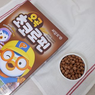 씨알푸드 뽀로로 시리얼 3종 — 5점을 준 리뷰어가 2022년 2월 올린 사용 사진