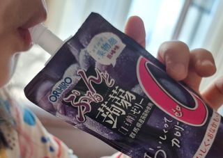 ORIHIRO 오리히로 곤약젤리 제로칼로리 130g 4종 4팩(맛별로 1팩씩) — 5점을 준 리뷰어가 2023년 3월 올린 사용 사진