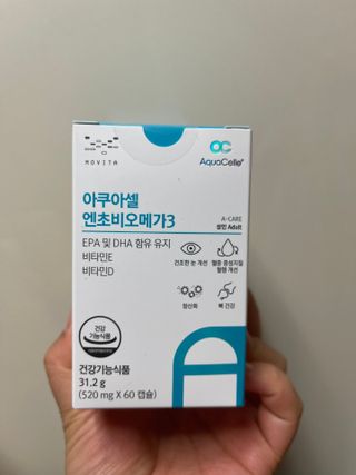 메디포스트 모비타 아쿠아셀 엔초비오메가3 60캡슐 — 4점을 준 리뷰어가 2023년 1월 올린 사용 사진