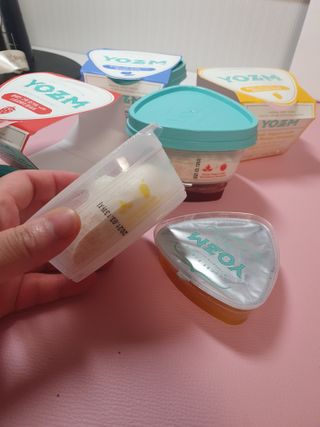 요즘 콩포트 그릭요거트 3종 세트 — 5점을 준 리뷰어가 2021년 3월 올린 사용 사진