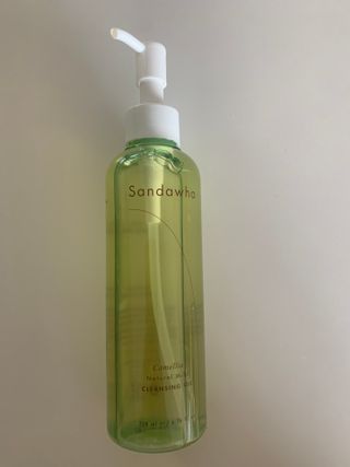 스킨큐어 산다화 순한 클렌징 동백 오일 200ml — 5점을 준 리뷰어가 2023년 3월 올린 사용 사진