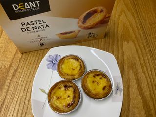 디앙뜨 포르투갈 에그타르트 오리지널 맛+패션후르츠 맛 중 택1 — 5점을 준 리뷰어가 2021년 7월 올린 사용 사진