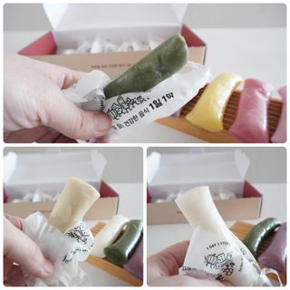 [푸디푸디] 1일1떡!  가래떡 낱개포장 아침식사 식사대용! 7종 세트 혼합 (1BOX=14개입) — 5점을 준 리뷰어가 2022년 4월 올린 사용 사진