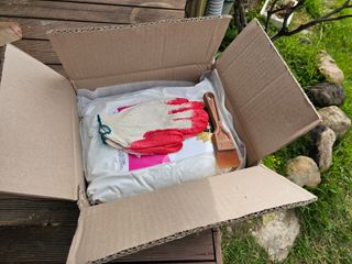 [신흥산업] 붙이는 벽돌 황토 파벽돌 230mm 45장,  욕실 인테리어 실내장식 셀프인테리어 — 5점을 준 리뷰어가 2023년 6월 올린 사용 사진