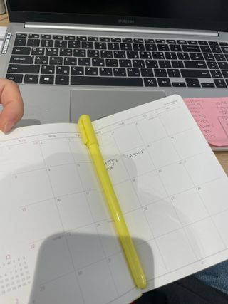 리훈 2023년 이야기다이어리 숏 날짜형 — 5점을 준 리뷰어가 2023년 1월 올린 사용 사진