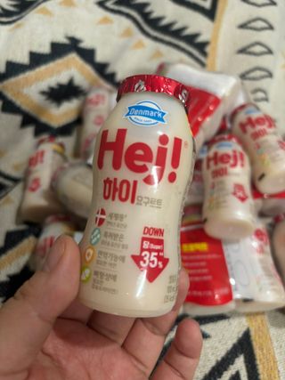 덴마크 *[구매평]하이(Hej!) 브랜드 패키지(요구르트, 그릭요거트) — 5점을 준 리뷰어가 2025년 8월 올린 사용 사진