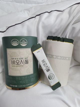 모힐바이오 비오시톨 - 하루 한 포 관리하는 건강한 습관 — 4점을 준 리뷰어가 2022년 2월 올린 사용 사진
