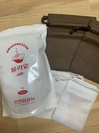 올라잍 천연화공석 — 5점을 준 리뷰어가 2022년 6월 올린 사용 사진